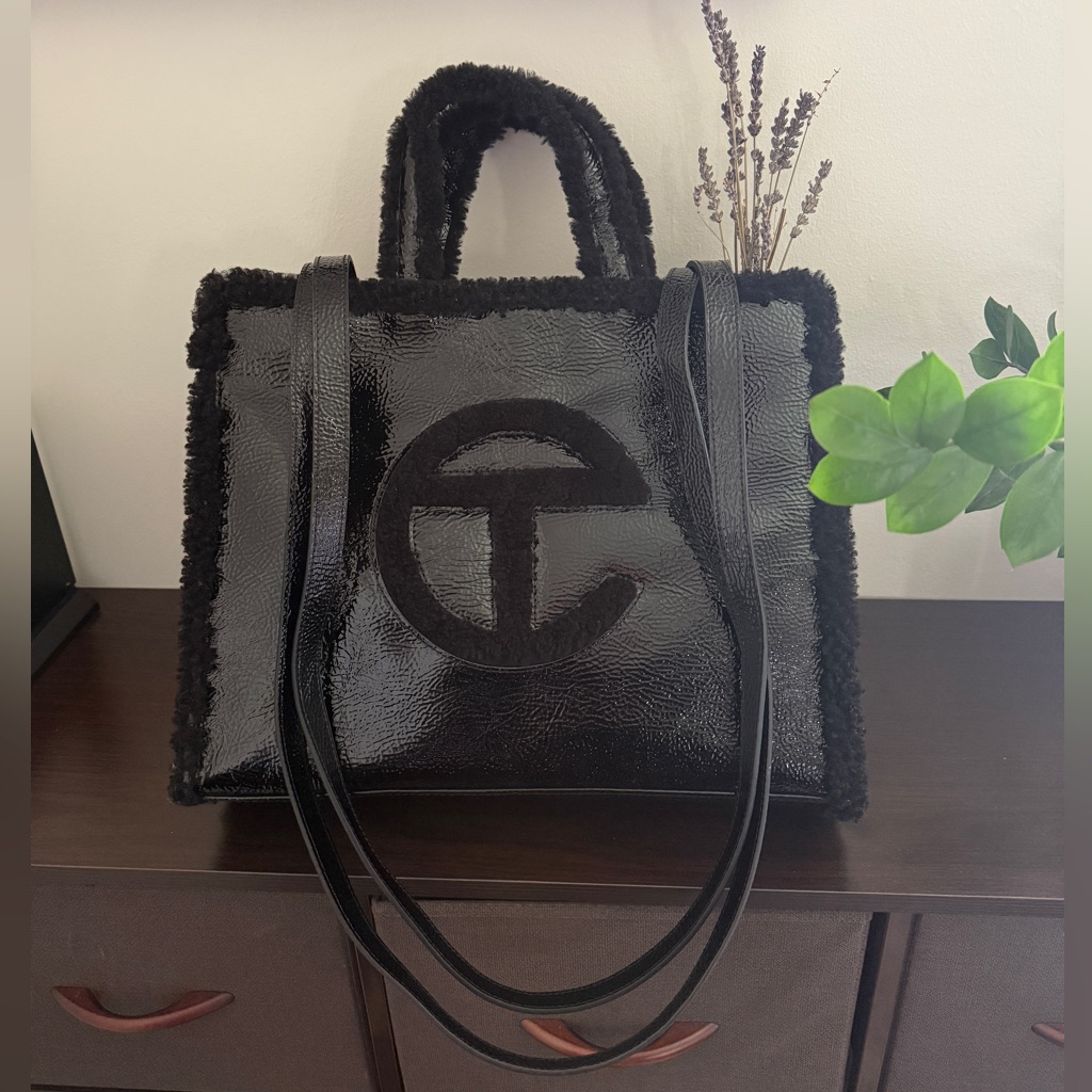 Ugg X Telfar Medium Shopper Crinkle | Black